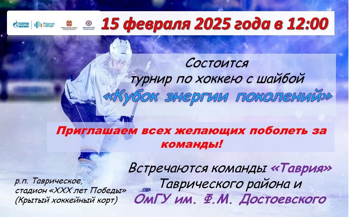 Турнир по хоккею.